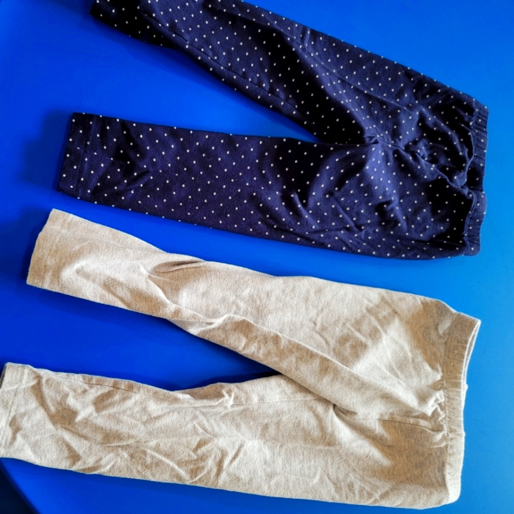 2 pr Old navy knit pull on leggins